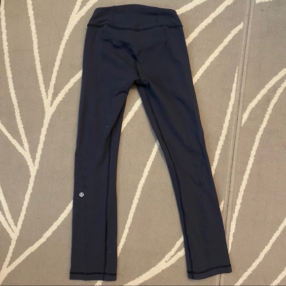 Dark Grey Lululemon Leggings - Picture 2 of 3